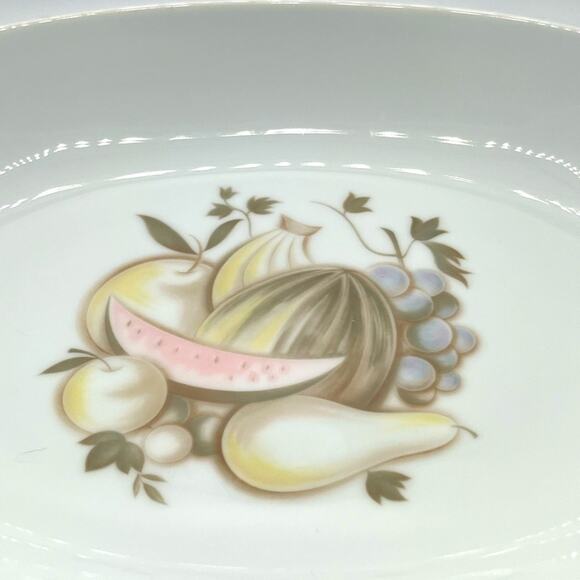 Noritake Melanie midcentury modern oval vegetable serving dish - Picture 4 of 7
